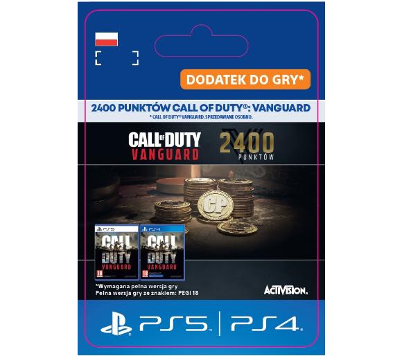 kod aktywacyjny Call of Duty: Vanguard - 2400 punktów [kod aktywacyjny] PS4 / PS5