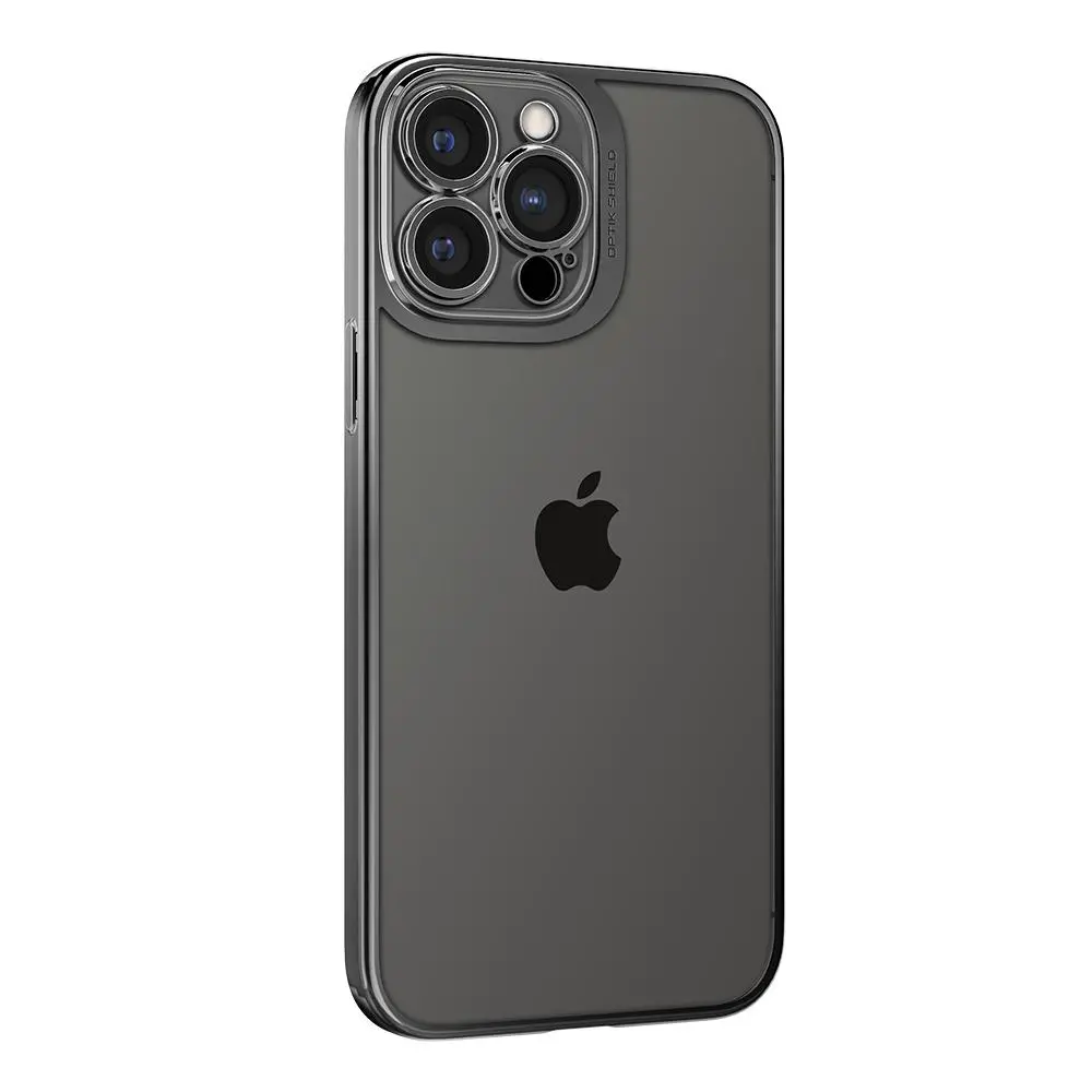 Etui Spigen Optik Crystal do iPhone 13 Pro szary