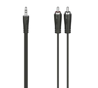Kabel  audio Hama 00205111 jack 3,5 mm - 2x RCA / 3m