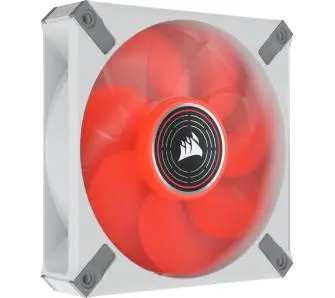 Wentylator Corsair ML120 LED Elite 120mm Biało-czerwony