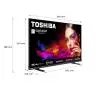 Telewizor Toshiba 43QA4C63DG 43" QLED 4K Android TV Dolby Vision DVB-T2