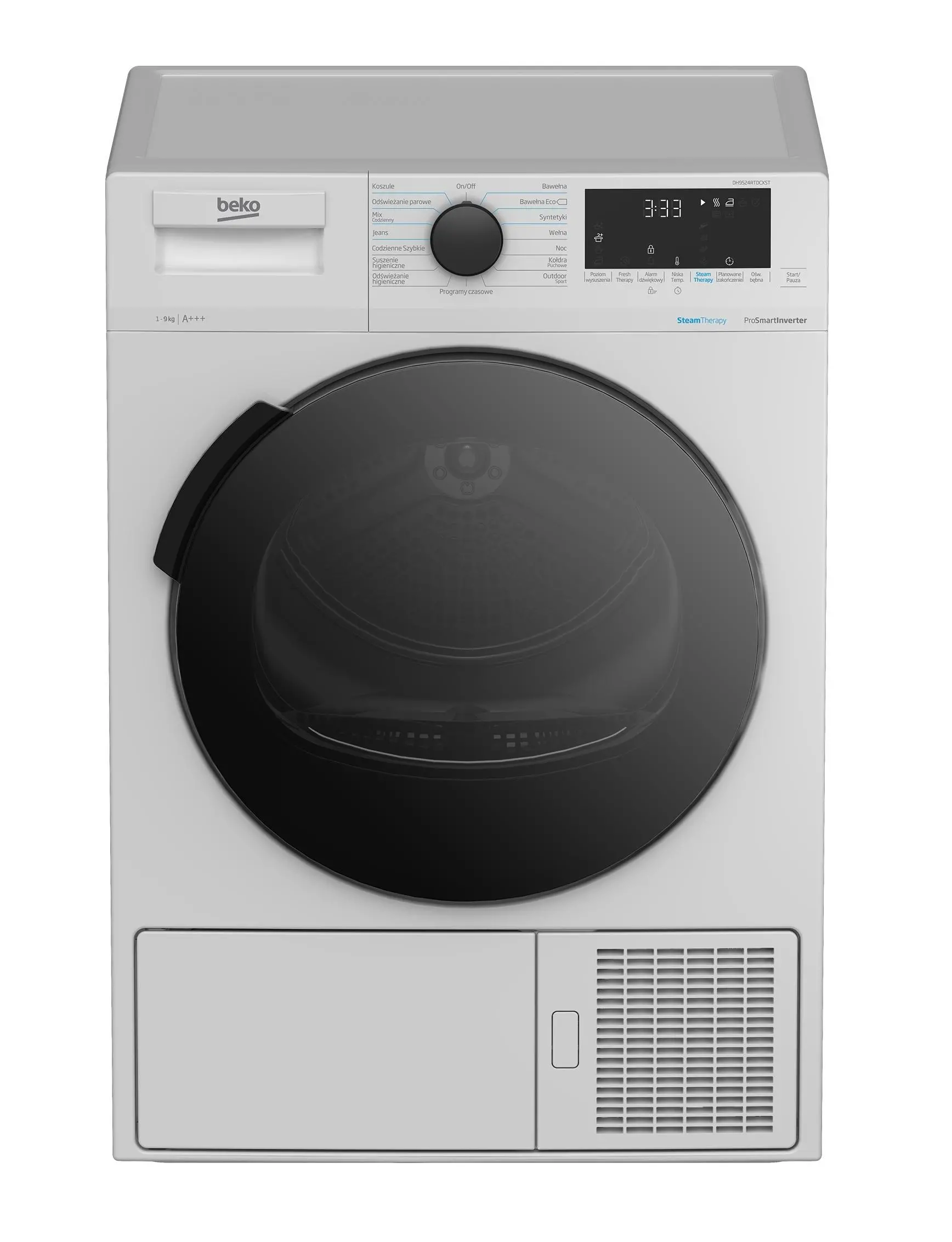 Suszarka Beko DH9524RTDCXST 58,6cm 9kg