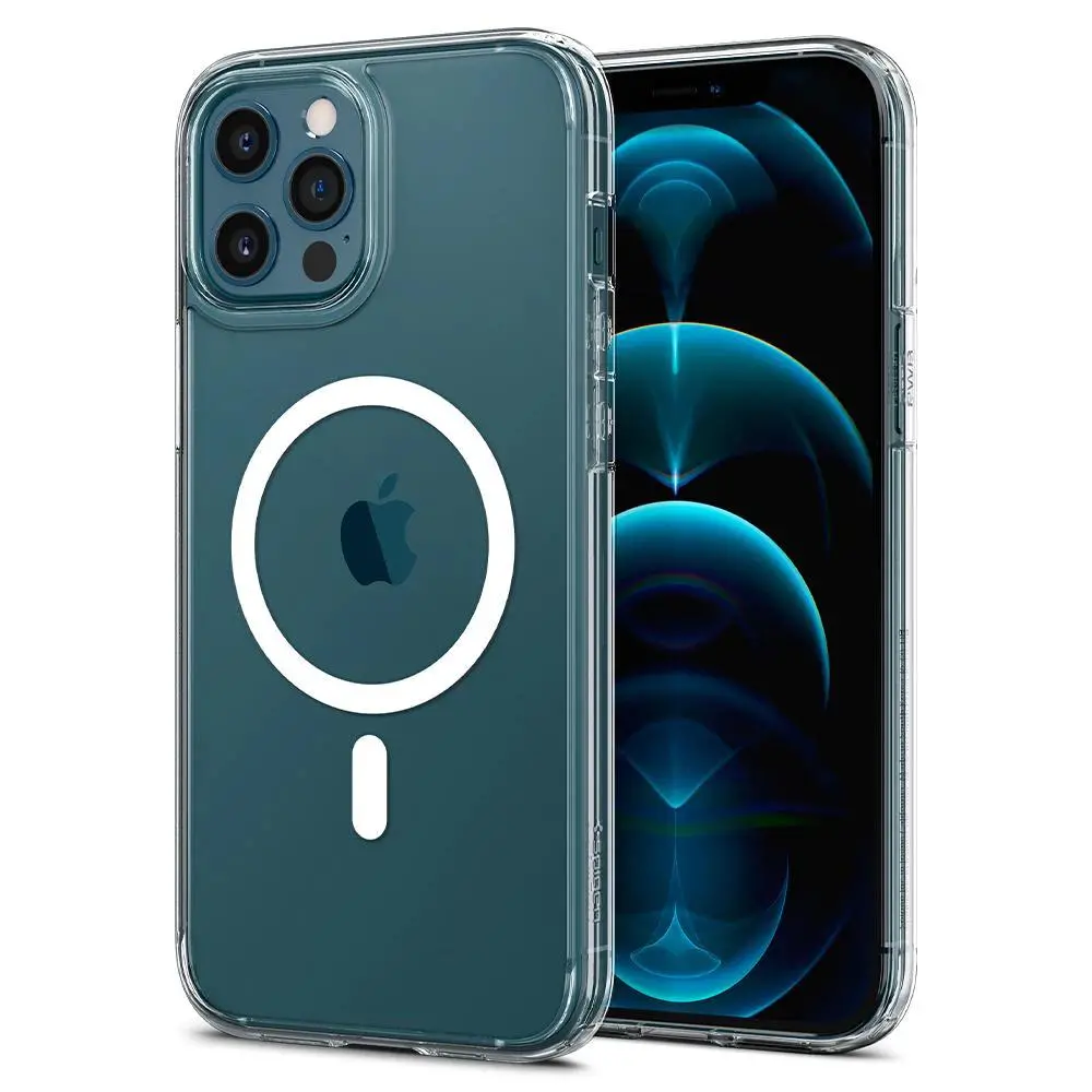 Etui Spigen Ultra Hybrid MagSafe do iPhone 12 / 12 Pro Biały