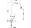 Bateria Alveus Arc 10 1126720 Chrom Mosiądz