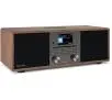 Radioodbiornik TechniSat DigitRadio 650 Radio FM DAB+ Internetowe Bluetooth Brązowo-czarny