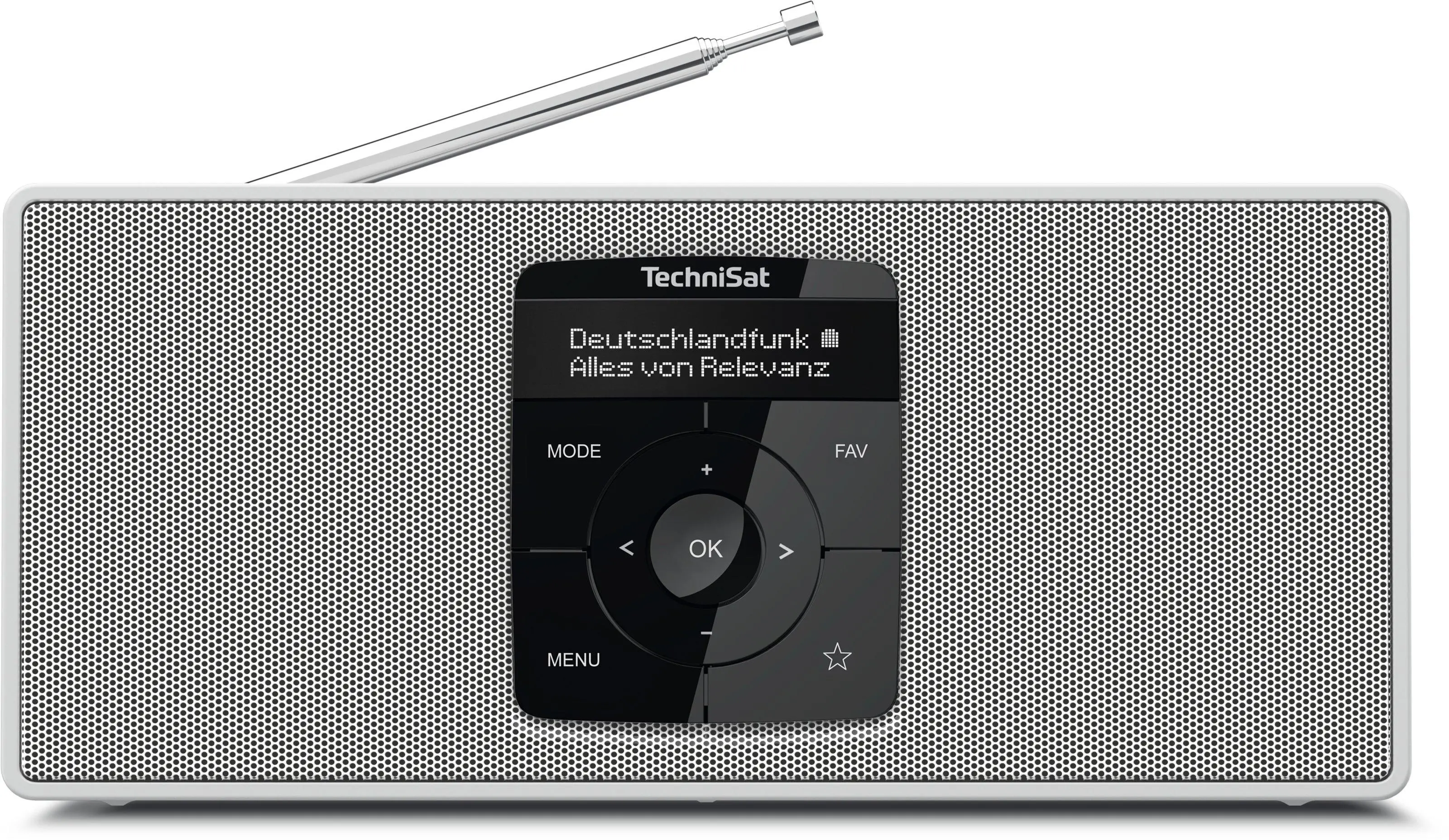 Radioodbiornik TechniSat DigitRadio 2 S Radio FM DAB+ Bluetooth Biały