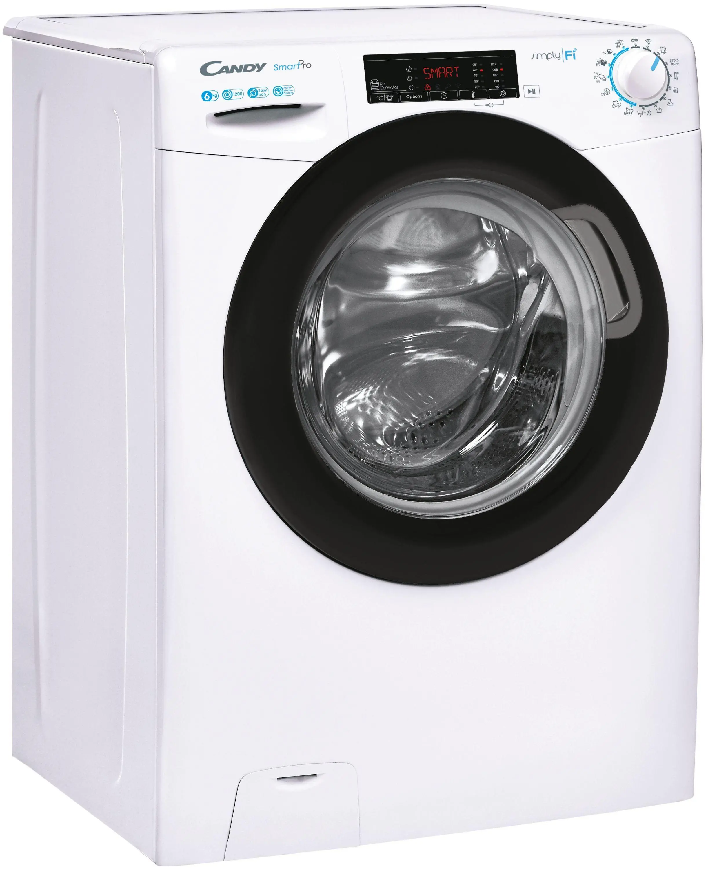 Pralka Candy Smart Pro CO4 1265TWBE/1-S Slim 6kg 1200obr/min Zdalne sterowanie
