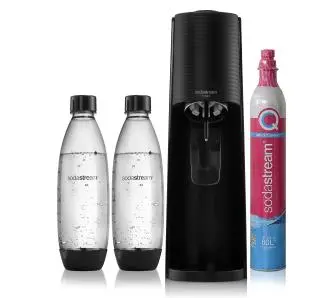 Saturator Sodastream Terra + 2 butelki Czarny