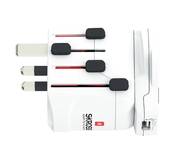 adapter podróżny Skross PRO - World & USB (1.302539)