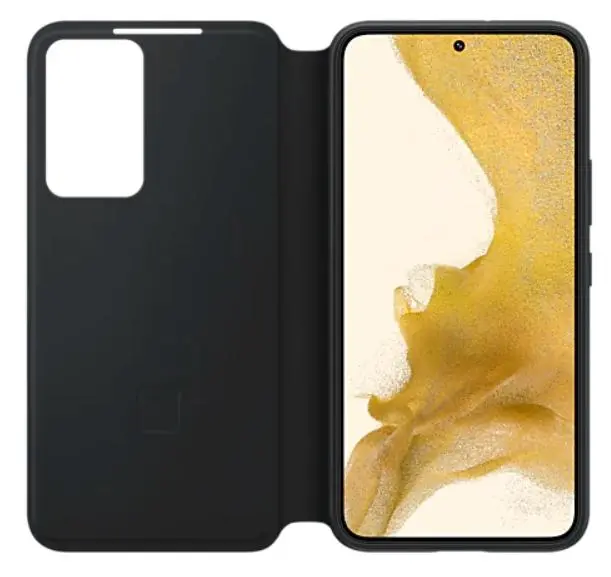 Etui Samsung Smart Clear View Cover do Galaxy S22 Czarny