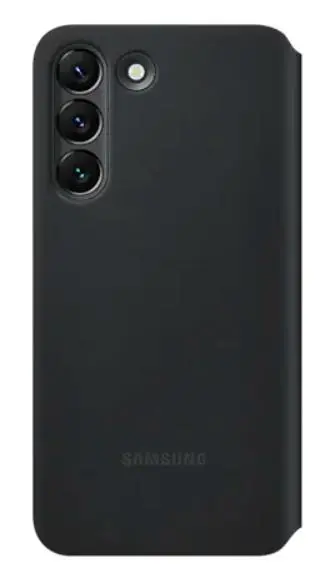 Etui Samsung Smart Clear View Cover do Galaxy S22 Czarny