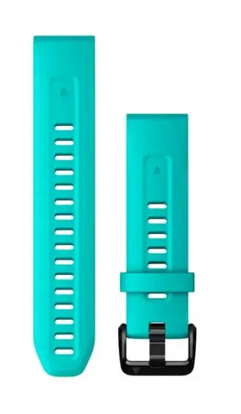 Pasek Garmin do zegarka QuickFit 20mm Turkusowy