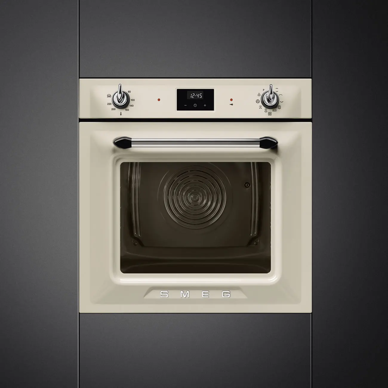 Piekarnik elektryczny Smeg Victoria SOP6900TP Termoobieg Kremowy