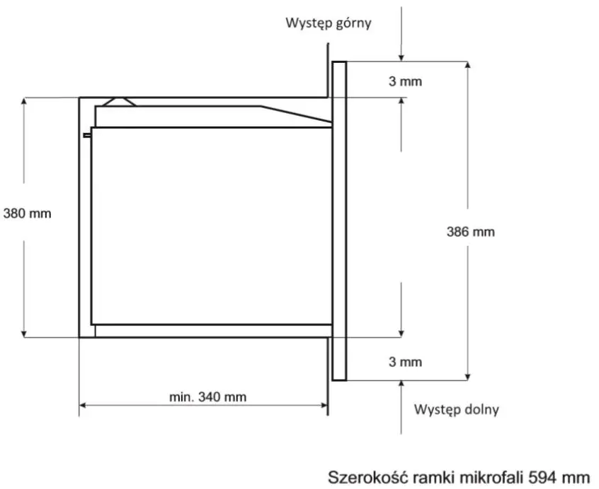 Kuchenka mikrofalowa Amica AMMB20E1GB Grill