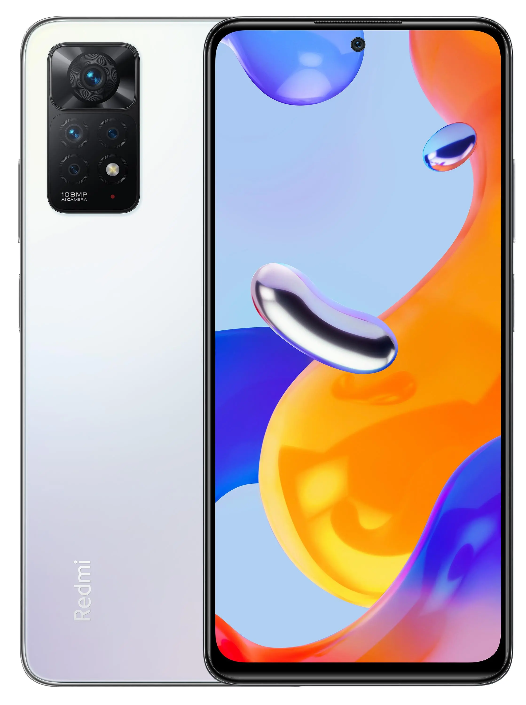 Smartfon Xiaomi Redmi Note 11 Pro 6/128GB 6,67" 120Hz 108Mpix Biały