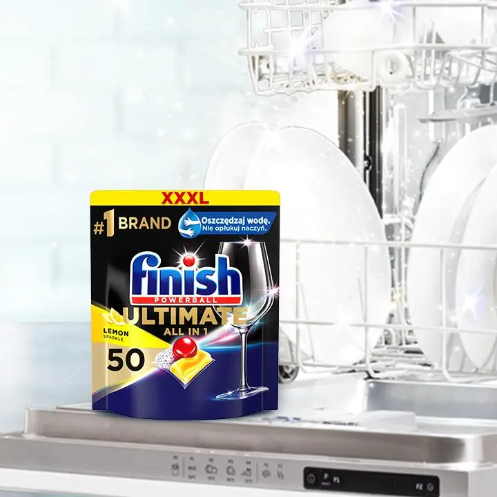 Kapsułki do zmywarki Finish Ultimate Lemon 50szt.