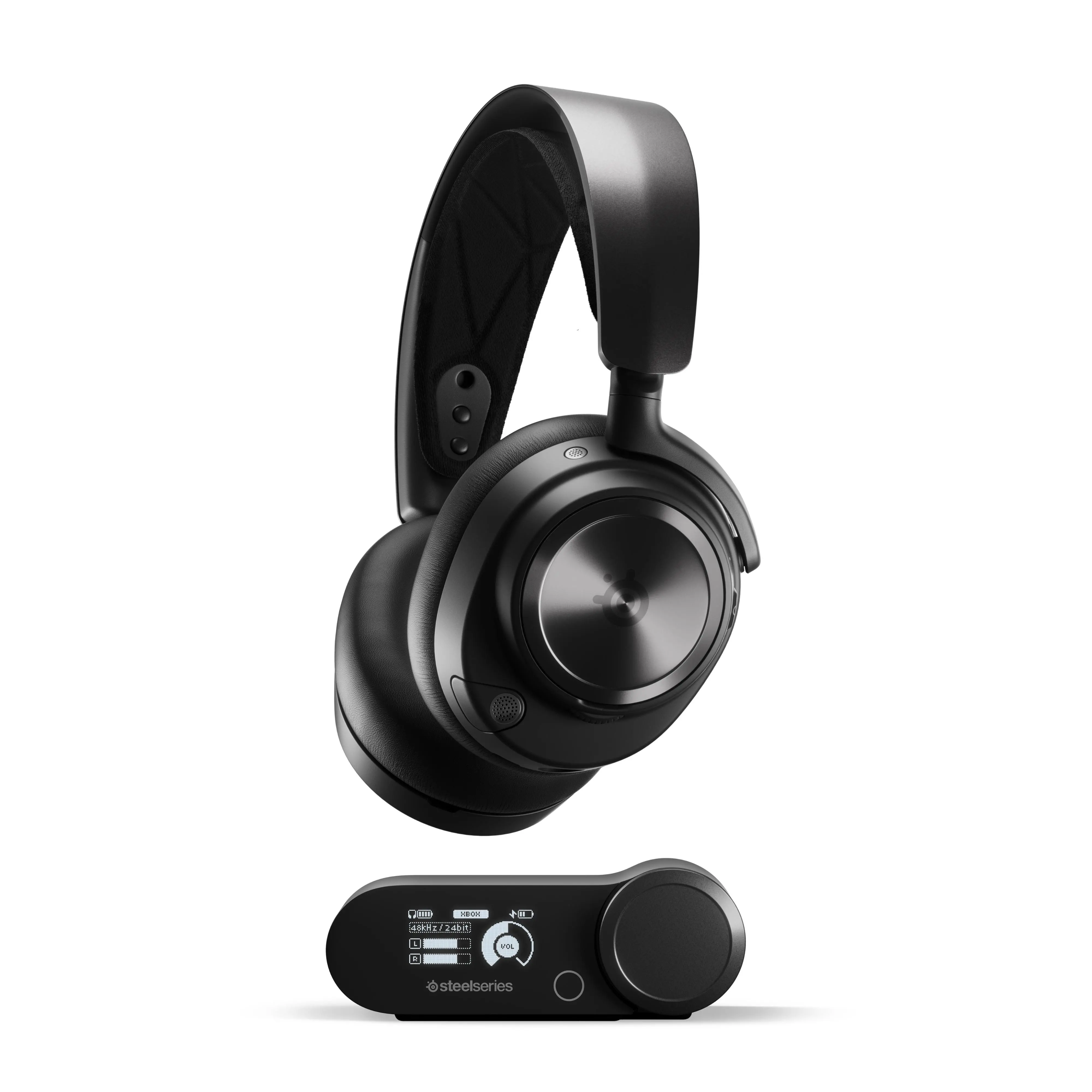 Słuchawki bezprzewodowe z mikrofonem SteelSeries Arctis Nova Pro X Wireless Nauszne Czarny