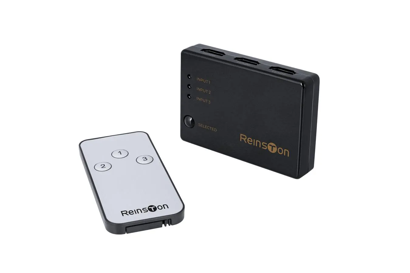 Rozdzielacz Reinston EDV010 Przełącznik z 3 portami HDMI Pilot