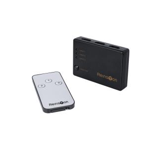 rozdzielacz wideo Reinston EDV010 przełącznik z 3 portami HDMI i pilotem