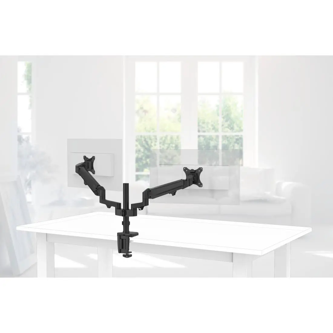 Uchwyt do monitora Hama 118498 na 2 ekrany od 13" do 32" Max 12kg