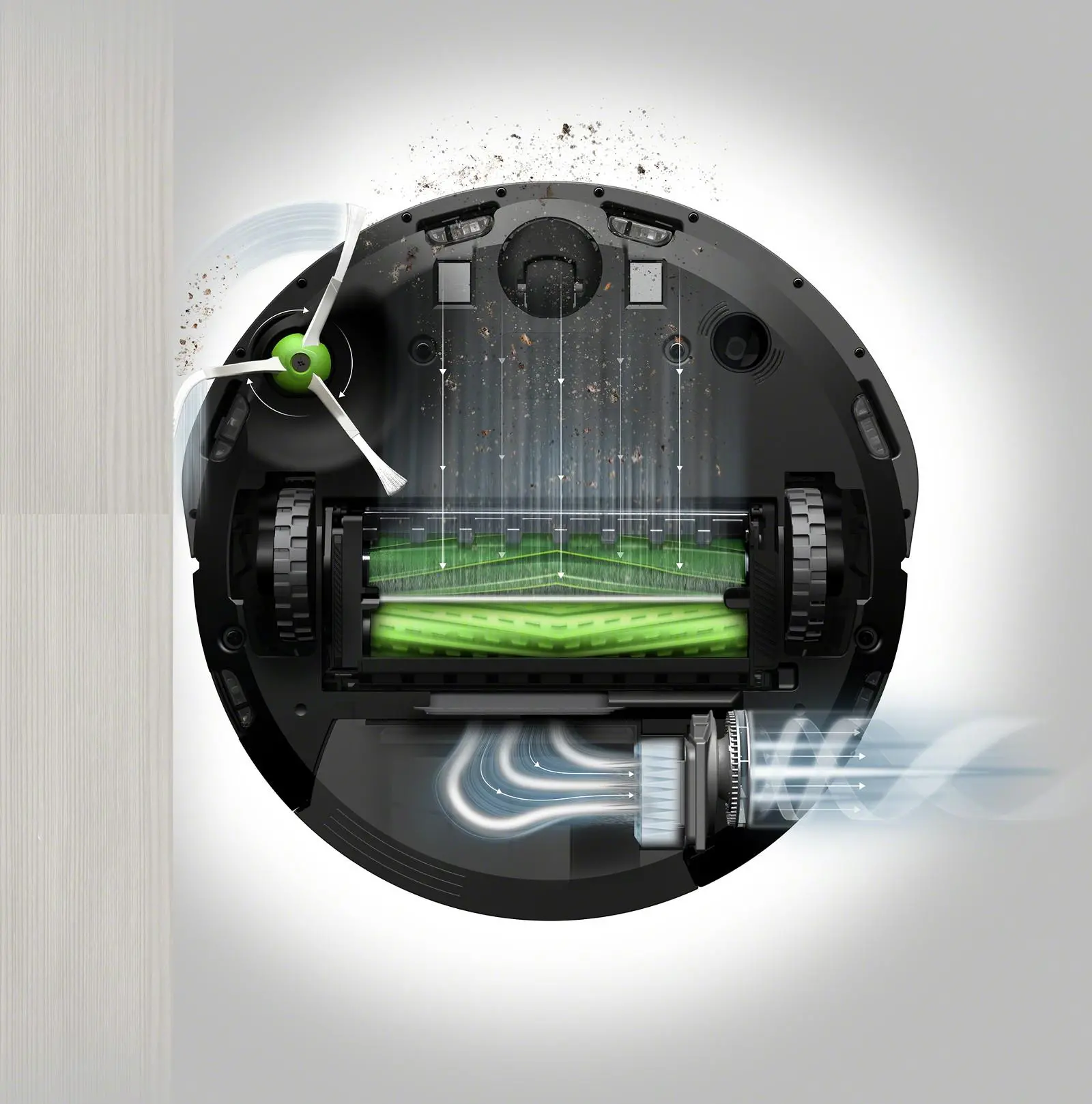 Robot sprzątający iRobot Roomba I5 Tworzenie mapy pomieszczenia 70dB
