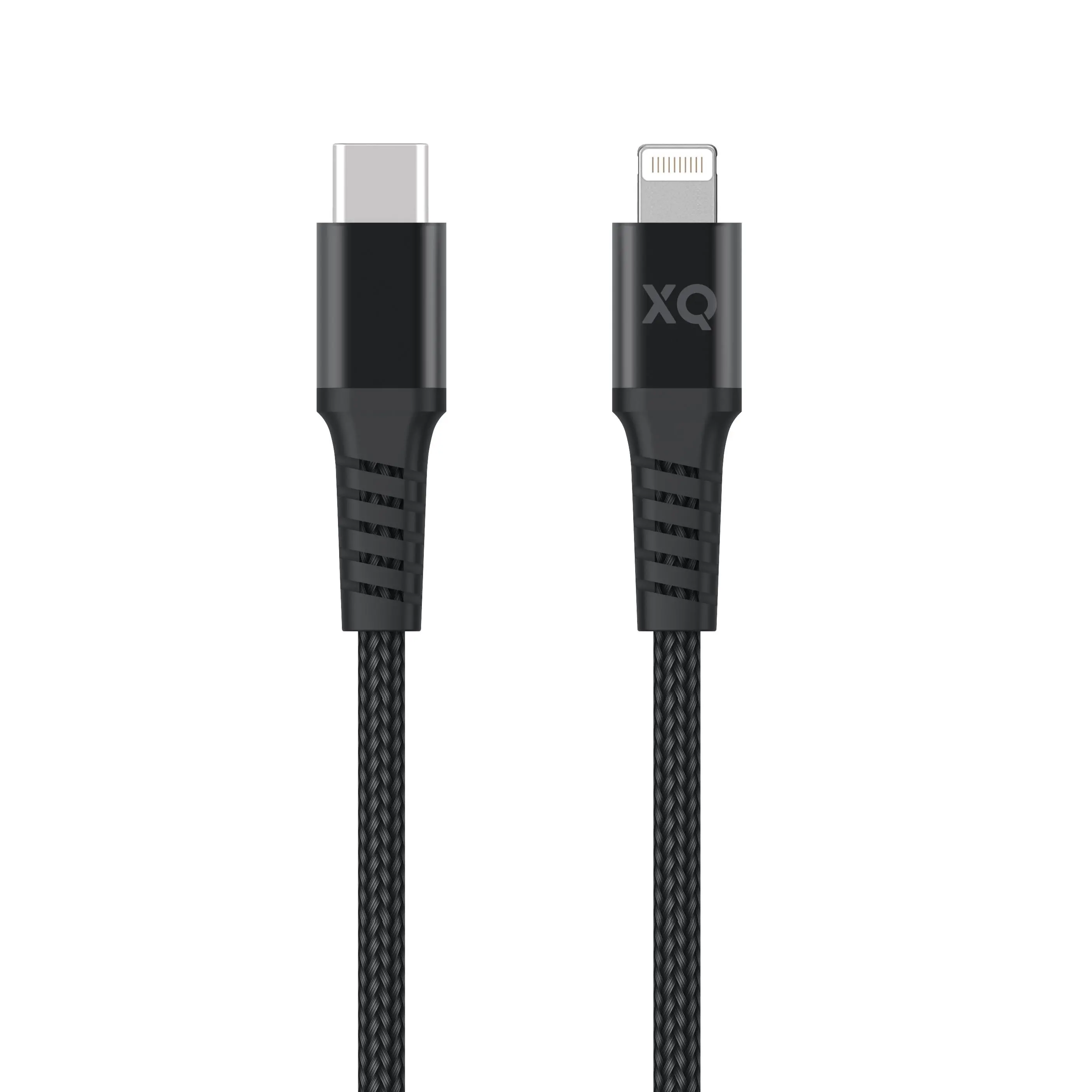 Kabel Xqisit Extra Strong Braided 2m Czarny