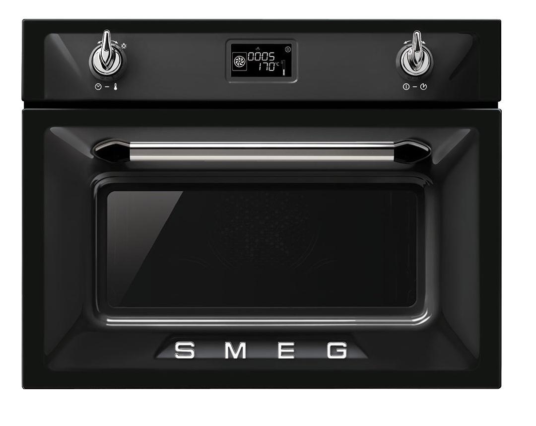 Piekarnik z mikrofalą Smeg Victoria SF4920MCN