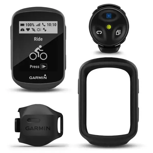 Licznik rowerowy Garmin Edge 130 Plus zestaw do roweru górskiego Czarny