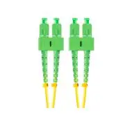 Lanberg kabel światłowodowy FO-SASA-SD11-0010-YE 1m Żółty-Zdjęcie-0