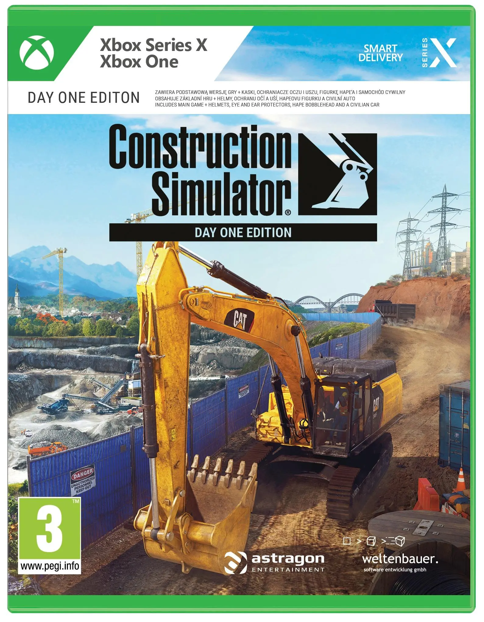 Construction Simulator Edycja Day One Gra na Xbox Series X / Xbox One
