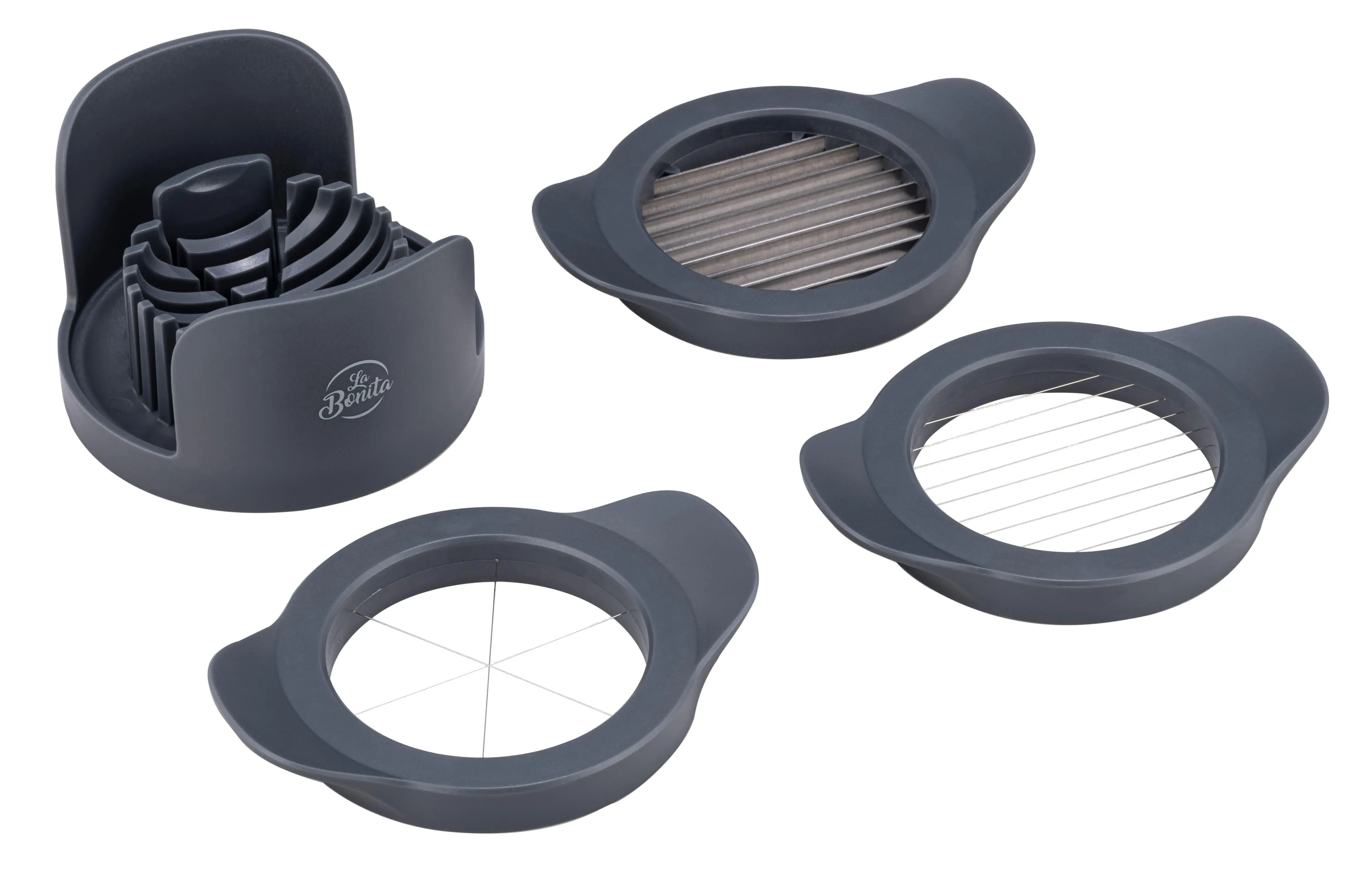 Krajalnica do jajek La Bonita LBKJ001 3 ostrza  Stal nierdzewna