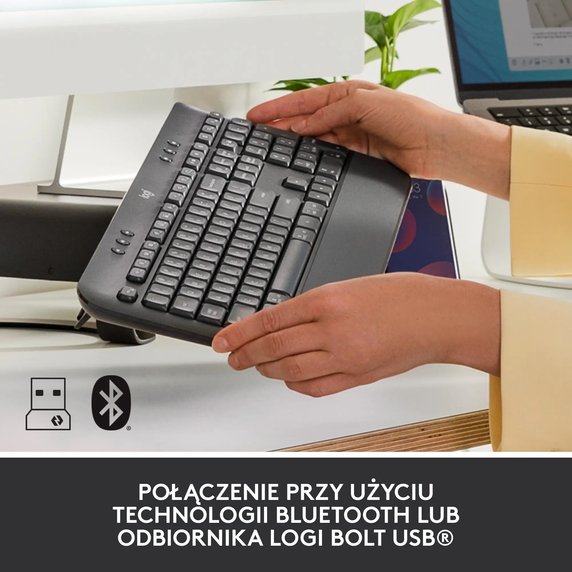 Klawiatura Logitech K650 Signature Grafitowy