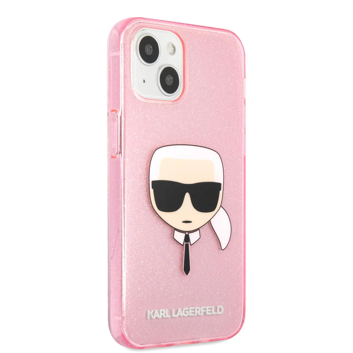Etui Karl Lagerfeld KLHCP13SKHTUGLP do iPhone 13 mini Różowy