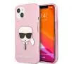 Etui Karl Lagerfeld KLHCP13SKHTUGLP do iPhone 13 mini Różowy