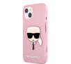 Etui Karl Lagerfeld KLHCP13SKHTUGLP do iPhone 13 mini Różowy