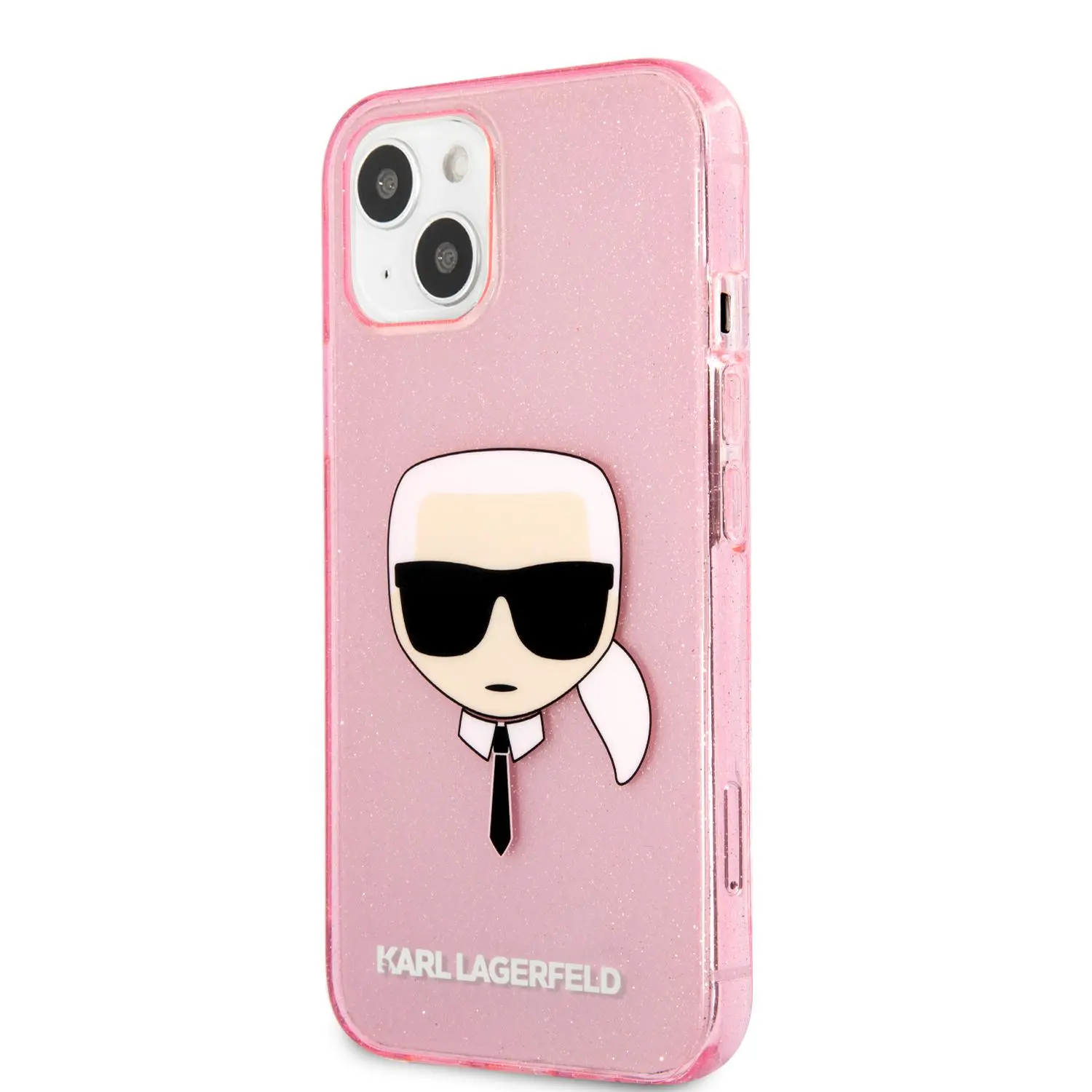 Etui Karl Lagerfeld KLHCP13SKHTUGLP do iPhone 13 mini Różowy