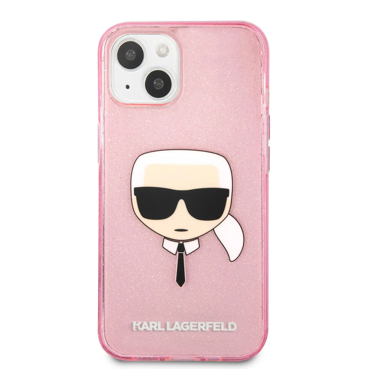 Etui Karl Lagerfeld KLHCP13SKHTUGLP do iPhone 13 mini Różowy