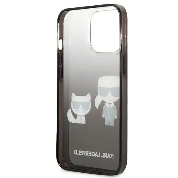 Etui Karl Lagerfeld Gradient Ikonik Karl & Choupette KLHCP13LTGKCK do iPhone 13 PRO / 13