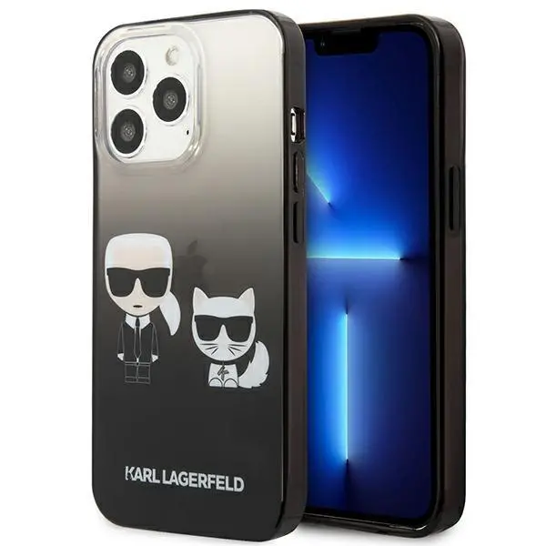 Etui Karl Lagerfeld Gradient Ikonik Karl & Choupette KLHCP13LTGKCK do iPhone 13 PRO / 13
