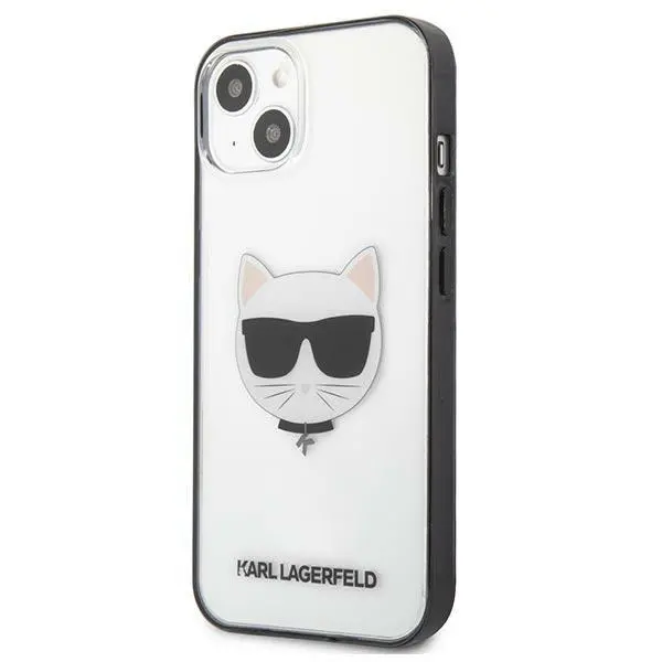 Etui Karl Lagerfeld Ikonik Choupette KLHCP13SHCHCK do iPhone 13 mini