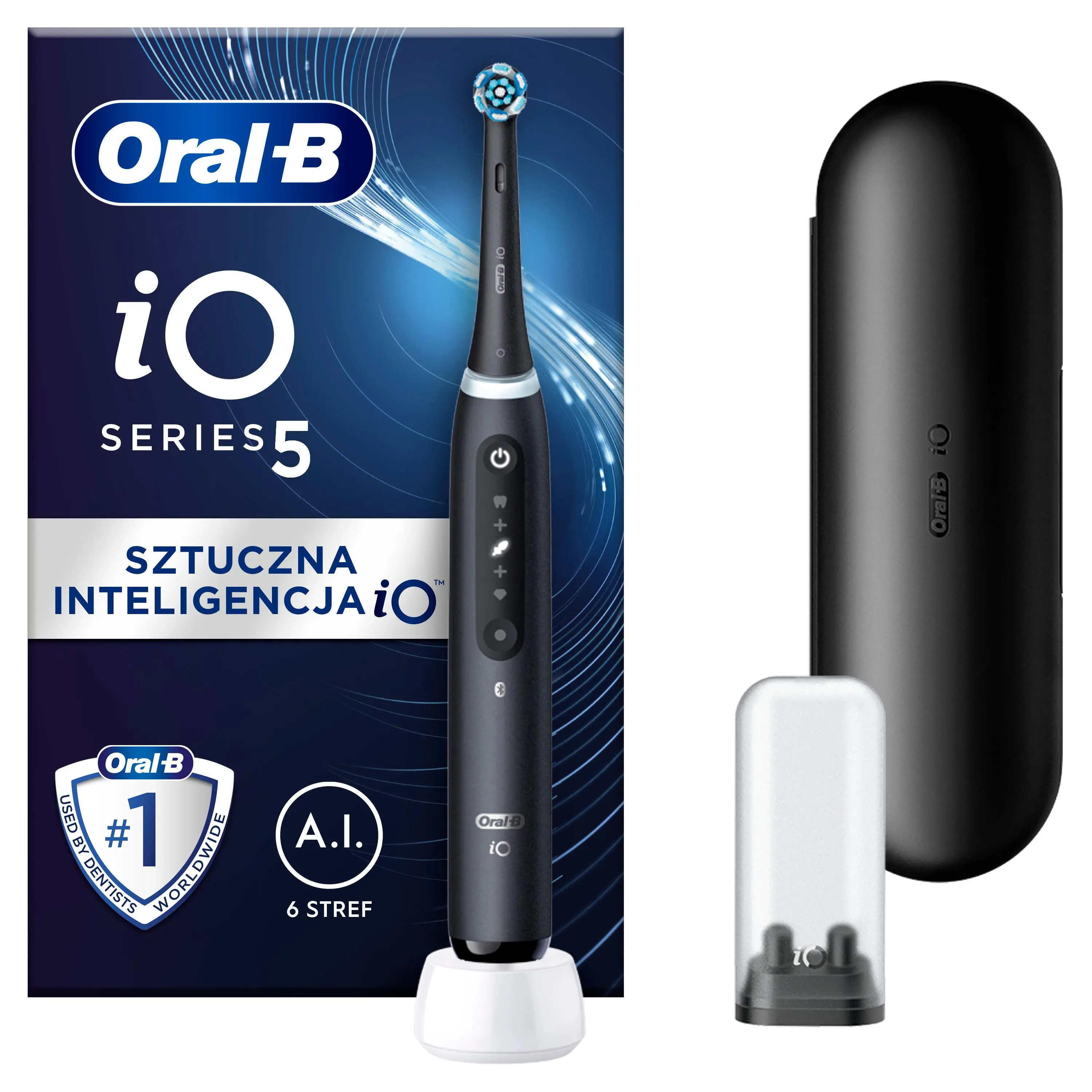 Szczoteczka magnetyczna Oral-B iO Series 5 Black
