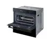 Piekarnik elektryczny parowy Samsung NV7B5785KAK Dual Cook Termoobieg AirFry Zdalne sterowanie Czarne szkło