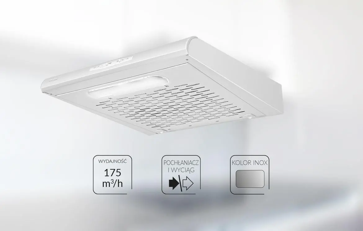 Okap MPM 61-PX-71 Inox