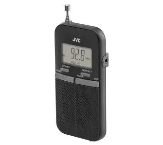 Radioodbiornik JVC RA-E411B Radio FM Czarny