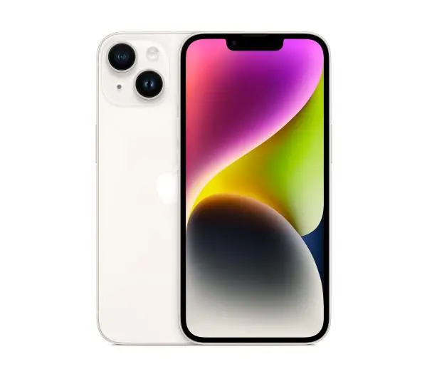 Smartfon Apple iPhone 14 512GB 6,1" 12Mpix Księżycowa poświata