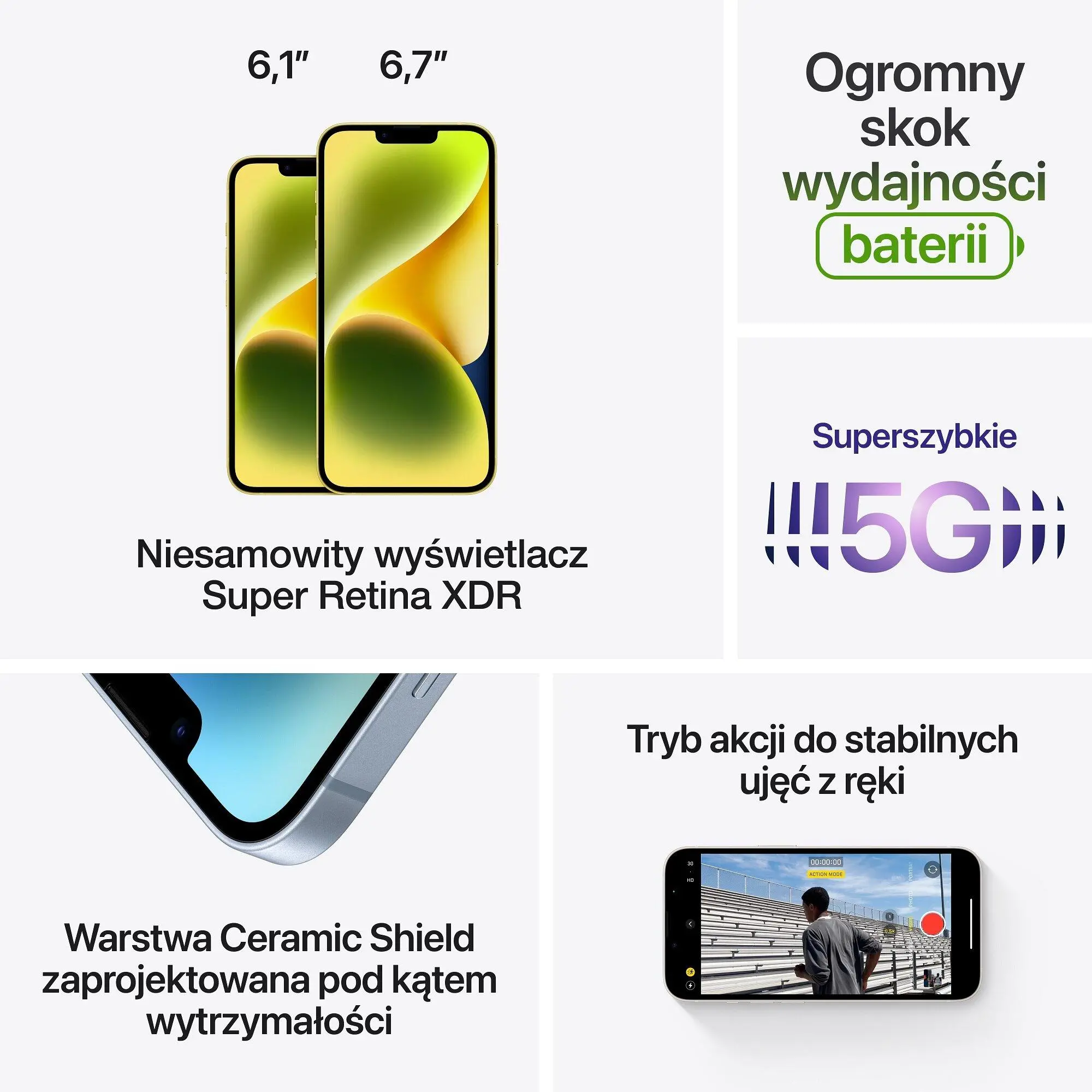 Apple iPhone 14 Plus 256GB 6,7" 12Mpix Czerwony