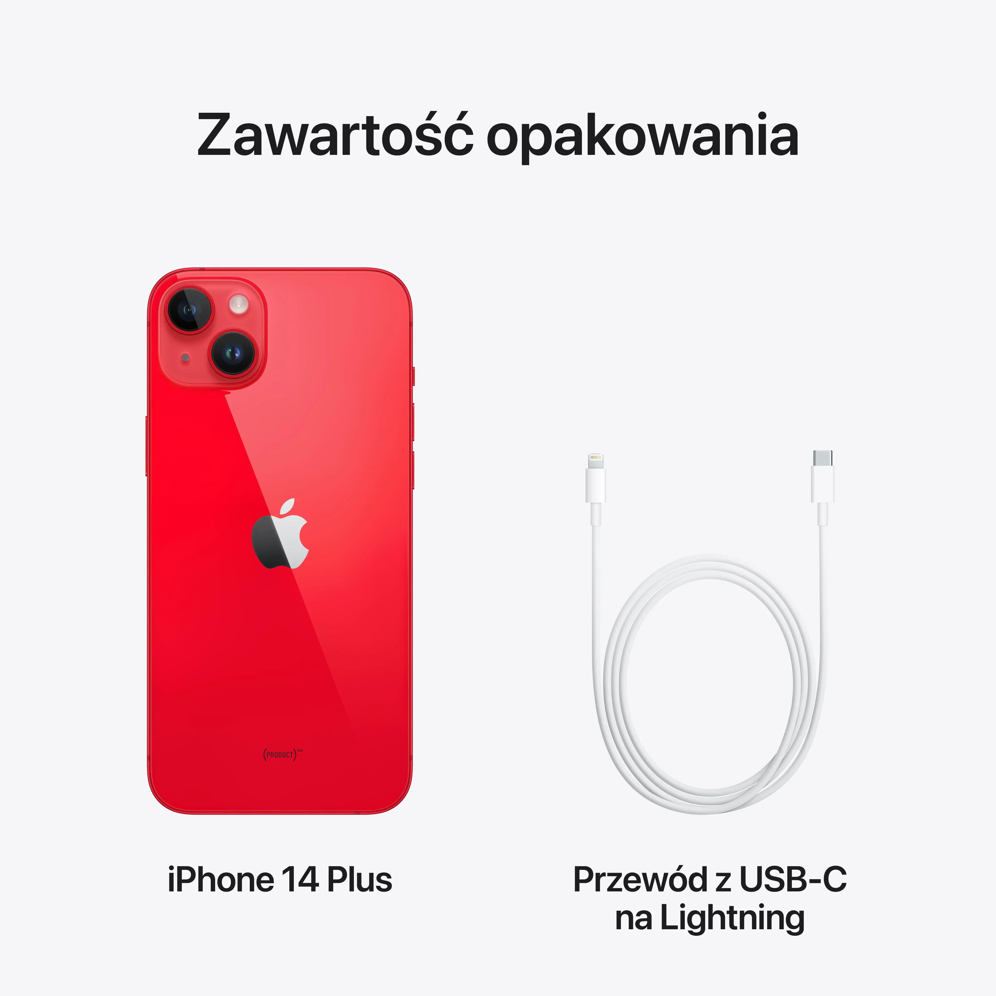 Apple iPhone 14 Plus 256GB 6,7" 12Mpix Czerwony