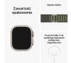 Smartwatch Apple Watch Ultra GPS - Cellular 49mm koperta tytanowa - opaska Alpine rozmiar M zielony