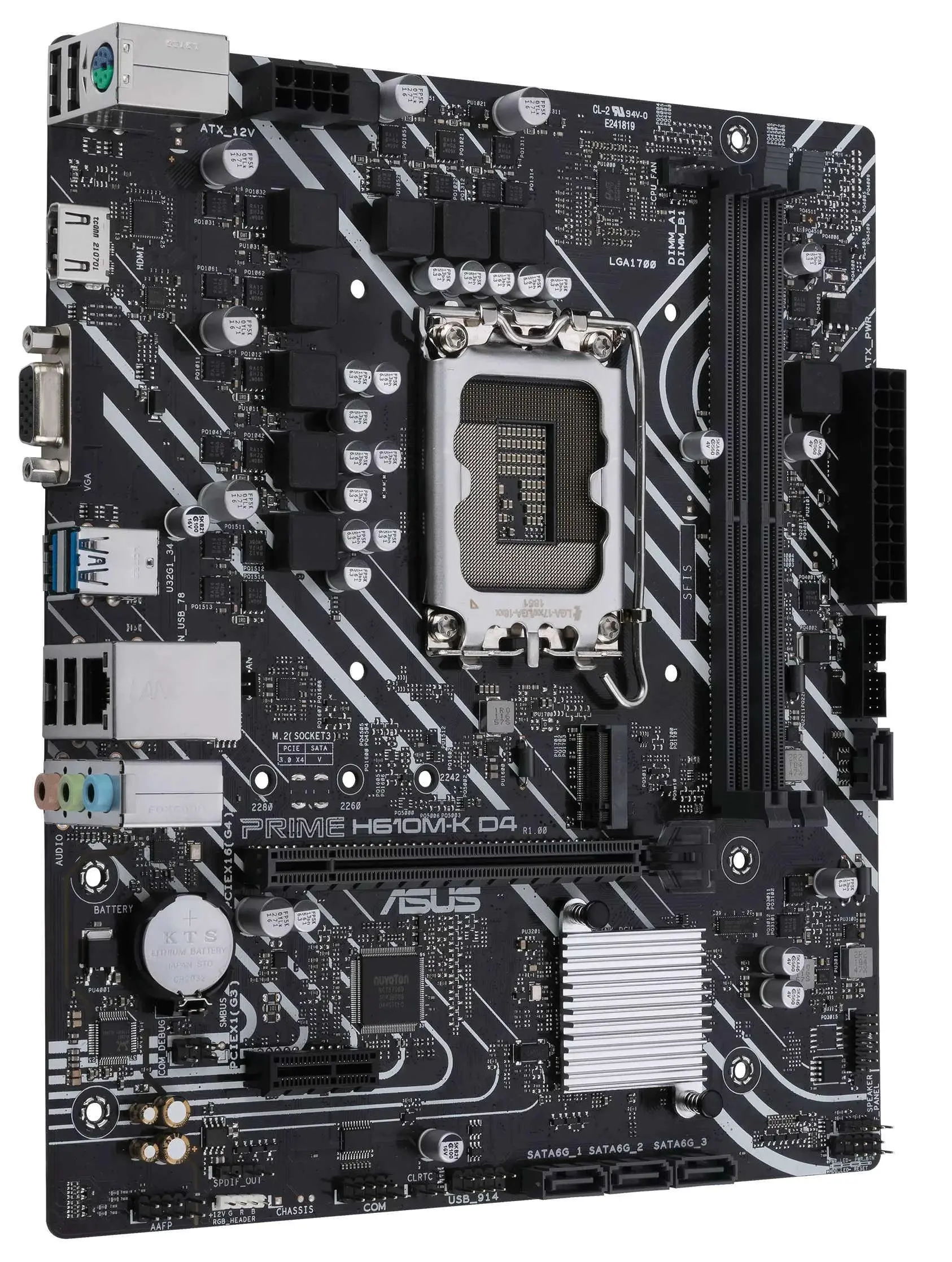 Płyta główna ASUS PRIME H610M-K D4 DDR4