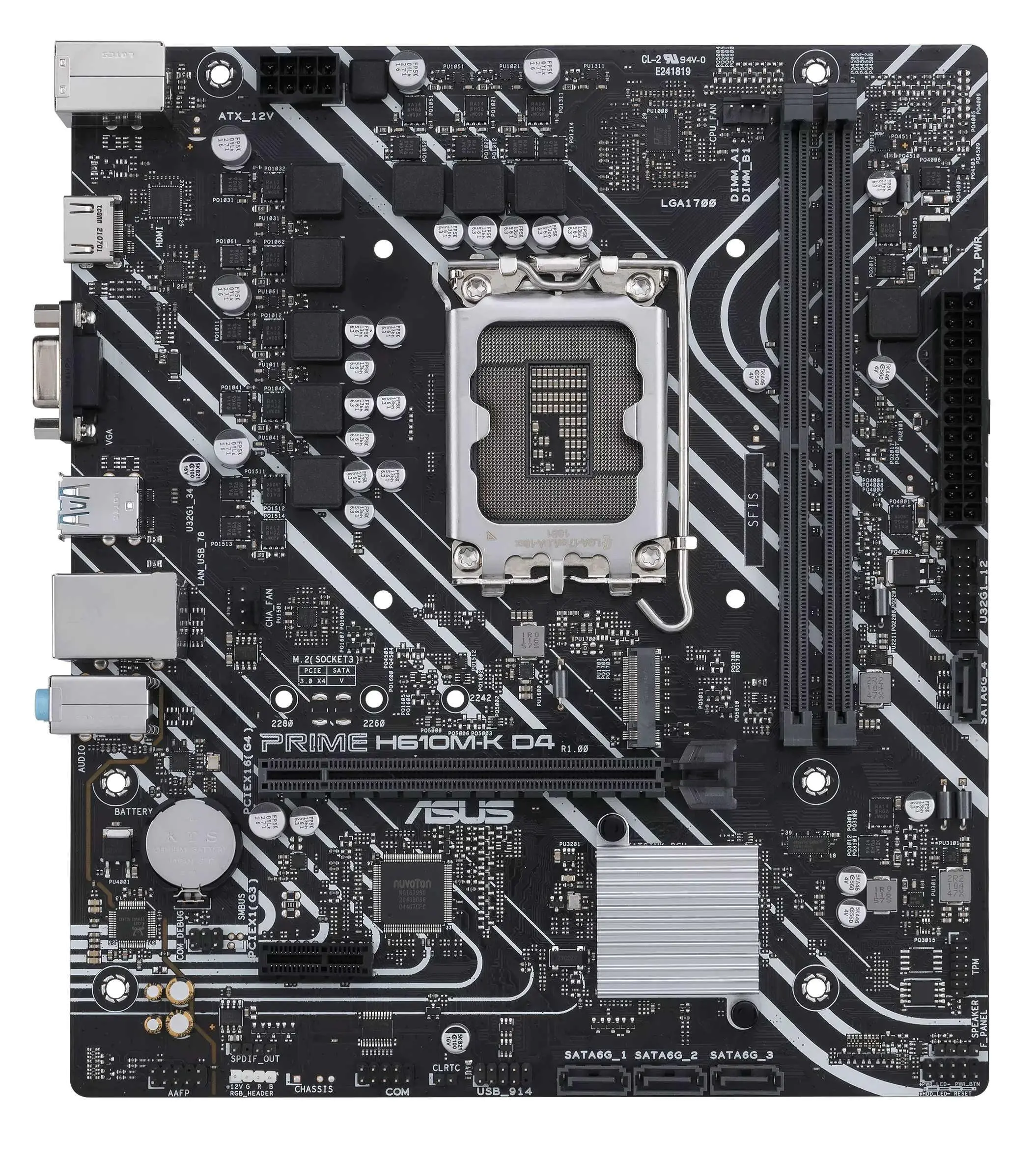 Płyta główna ASUS PRIME H610M-K D4 DDR4